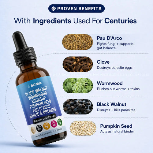 Black Walnut & Wormwood Parasite Cleanse